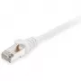 Kabel krosowy Equip Kat. 6 S/FTP RJ-45 0.25 m biały