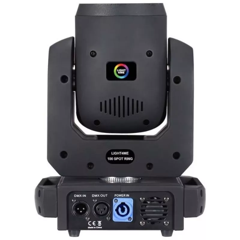 LIGHT4ME 100 SPOT RING LED Moving Head Illuminate