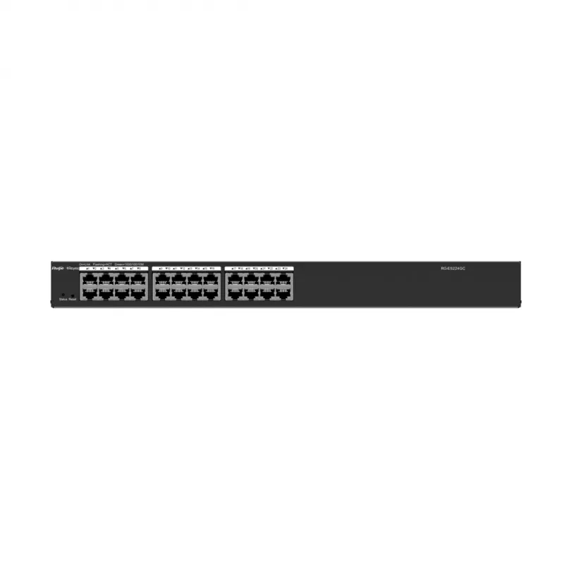 Przełącznik sieciowy TP-LINK RG-ES224GC-V2 — 24 porty, 24×GE, Desktop/Rack, Easy Smart