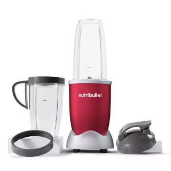 NutriBullet NB907R 0.9 L Blender kuchenny 900 W Czerwony, Srebrny