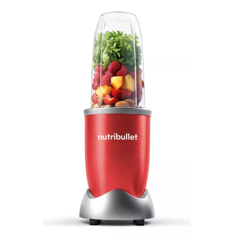 NutriBullet NB907R 0.9 L Blender kuchenny 900 W Czerwony, Srebrny