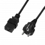 LogiLink CP152 Kabel zasilający Czarny 1,8 m CEE7/7 IEC C19 (CP152)