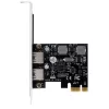 Karta PCIe USB 3.2 Gen 1 2-portowa 3A Renesas EXSYS