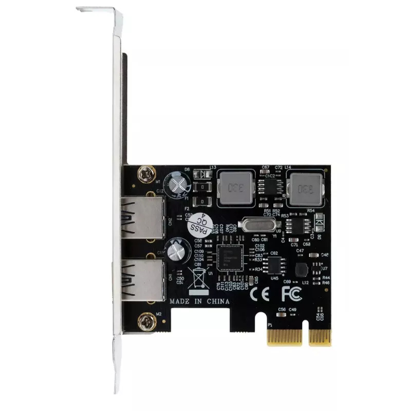Karta PCIe USB 3.2 Gen 1 2-portowa 3A Renesas EXSYS