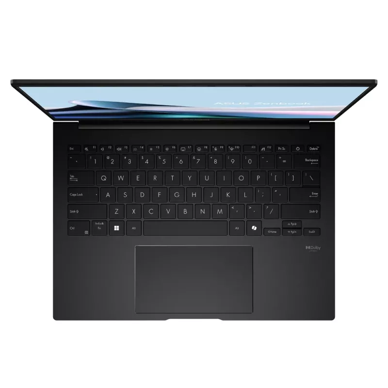 Laptop ASUS Zenbook 14 OLED UM3406KA-WS79T — 14 cali WUXGA ekran dotykowy, AMD Ryzen AI 7 350 2 GHz, 32 GB LPDDR5x, 1 TB SSD, Windows 11 Home, Czarny