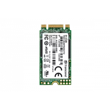 Transcend MTS552T2 - SSD - 128 GB - wewnętrzny - M.2 2242 - SATA 6Gb/s (TS128GMTS552T2)