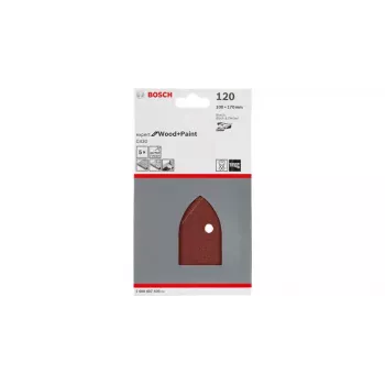 Bosch Expert for Wood and Paint C430 papier ścierny delta, 102 x 62,93 mm, gradacja 120, 10 szt.