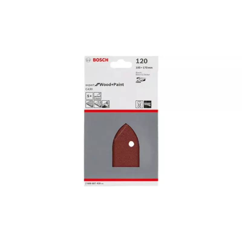 Tarcze ścierne Bosch C430 Expert do drewna i farb