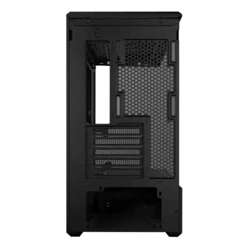 Mini Tower obudowa PC Lian Li Vector V100R MINI — Mini-ITX/Micro-ATX, szkło hartowane, 3x120mm wentylatory boczne + 1x120mm wentylator tylny, 2x 2,5 cala + 1x 3,5 cala zatoki, czarna