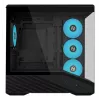 Mini Tower obudowa PC Lian Li Vector V100R MINI — Mini-ITX/Micro-ATX, szkło hartowane, 3x120mm wentylatory boczne + 1x120mm wentylator tylny, 2x 2,5 cala + 1x 3,5 cala zatoki, czarna