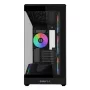 Mini Tower obudowa PC Lian Li Vector V100R MINI — Mini-ITX/Micro-ATX, szkło hartowane, 3x120mm wentylatory boczne + 1x120mm wentylator tylny, 2x 2,5 cala + 1x 3,5 cala zatoki, czarna