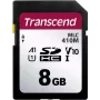 Transcend 410M - Karta pamięci flash - 8 GB - A1 / Klasa wideo V10 / UHS-I U1 / Klasa 10 - microSDHC UHS-I (TS8GSDC410M)