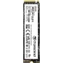 Transcend MTE712A - SSD - szyfrowany - 256 GB - Wewnętrzny - M.2 2280 (dwustronny) - PCIe 4.0 x4 (NVMe) - 256-Bit-AES - Self-Encrypting Drive (SED), TCG Opal Encryption 2.0 (TS256