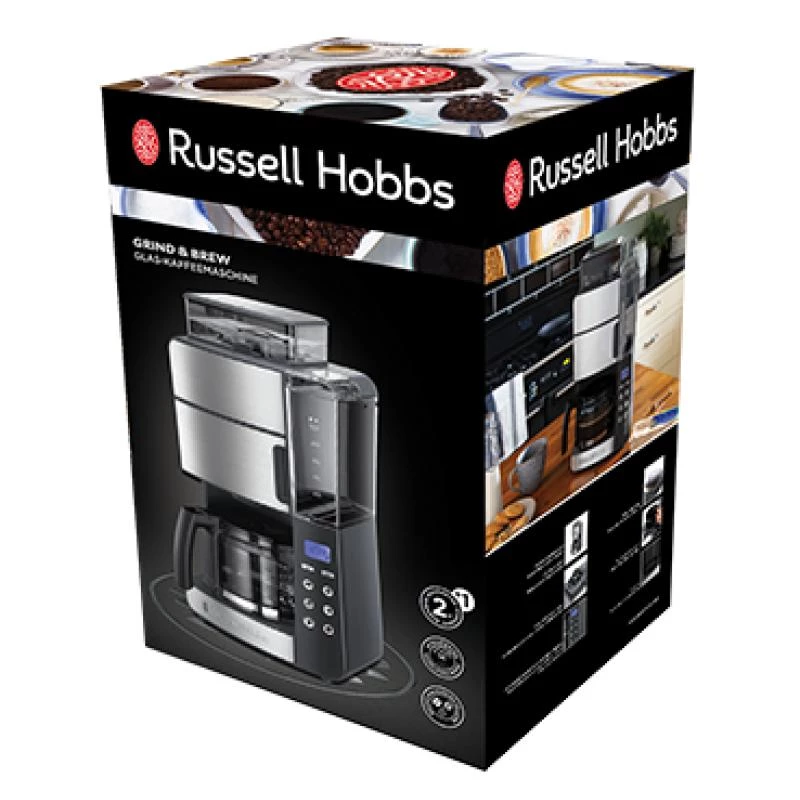 Ekspres do kawy Russell Hobbs Grind & Brew srebrny 25610-56 2561056 (25610-56)