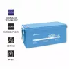 Qoltec 53707 Akumulator Pojazdowy Litowo-Żelazowo-Fosforanowy 200 Ah 12,8 V