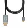 Adapter kabla wideo IBOX ITVCDP4K USB Typu-C do DisplayPort 1,8 m Czarny