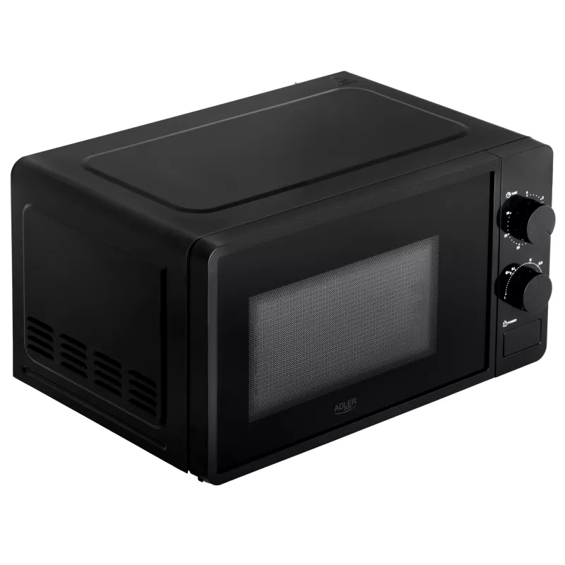 Adler | Kuchenka mikrofalowa | AD 6206 | Wolnostojąca | 20 L | 700 W | Konwekcja | Czarna