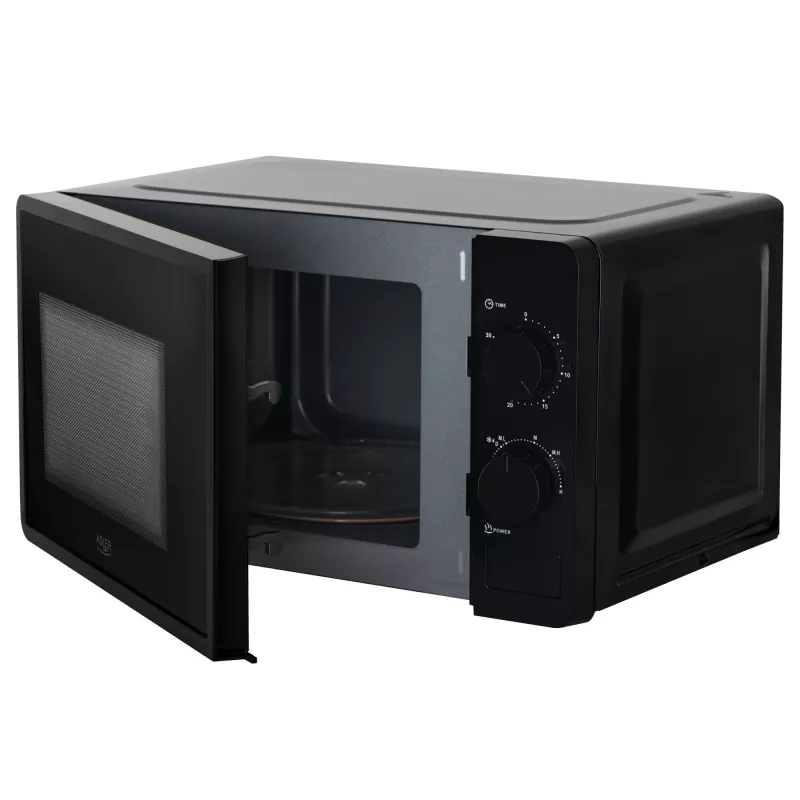 Adler | Kuchenka mikrofalowa | AD 6206 | Wolnostojąca | 20 L | 700 W | Konwekcja | Czarna