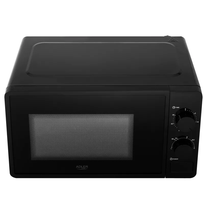 Adler | Kuchenka mikrofalowa | AD 6206 | Wolnostojąca | 20 L | 700 W | Konwekcja | Czarna