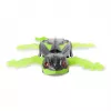 HEX BOTS | Interaktywny Zabawkowy Robot Gekon Wspinający się po Ścianach RC | Zielony/Szary