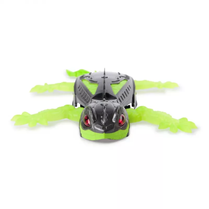 HEX BOTS | Interaktywny Zabawkowy Robot Gekon Wspinający się po Ścianach RC | Zielony/Szary
