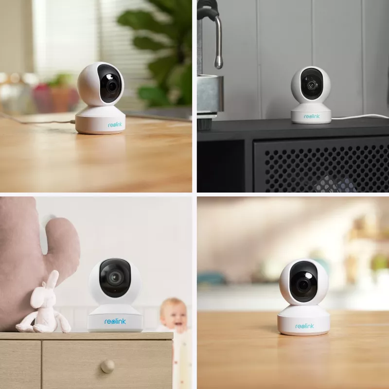 Reolink | Super HD WiFi Camera | E Series E340 | PTZ | 5 MP | 2.8-4mm/F2.0 | H.264 | Micro SD, maks. 512 GB