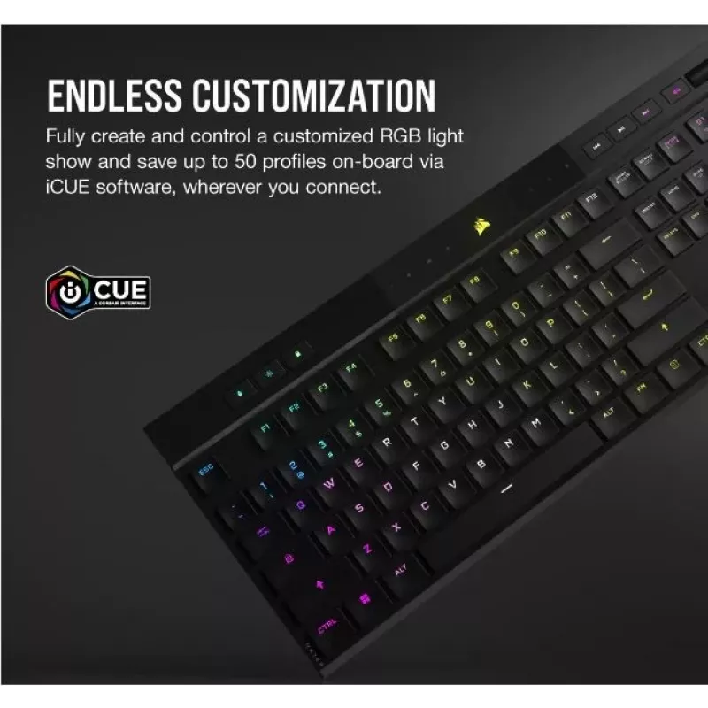 Klawiatura K100 RGB Air Wireless Ultra Thin Cherry MX