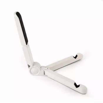 Podstawka pod laptop Gembird TA-TS-01/W — biały plastik, 178×25×25 mm, 0,091 kg
