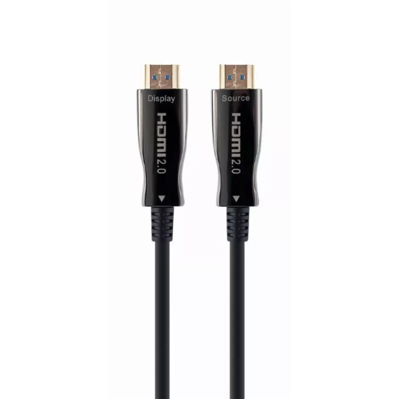 Kabel HDMI Gembird CCBP-HDMI-AOC-50M-02 50 m, HDMI Type A, HDMI 2.0, 18 Gbit/s, czarny