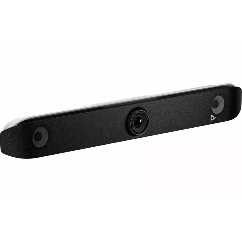 HP POLY POLY Studio X52 All‑In‑One Video Bar — 4K UHD, 30 fps, 95° FOV, 5x zoom cyfrowy, Wi‑Fi, Bluetooth, Android, Biały