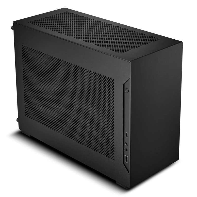 Obudowa Lian Li A4-H2O X4 Mini-ITX, kabel riser PCIE 4.0 - czarna (A4-H2O X4) | ITwork