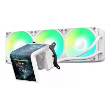 Chłodzenie cieczą procesora TRYX PANORAMA SE ARGB 360, wyświetlacz 3D-AMOLED, chłodnica 360 mm