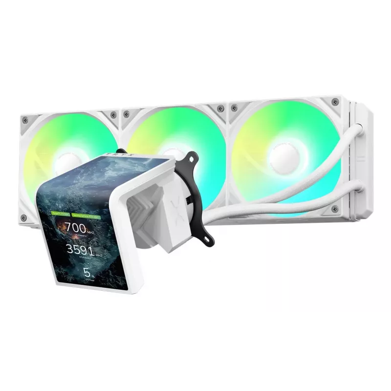 Chłodzenie cieczą procesora TRYX PANORAMA SE ARGB 360, wyświetlacz 3D-AMOLED, chłodnica 360 mm