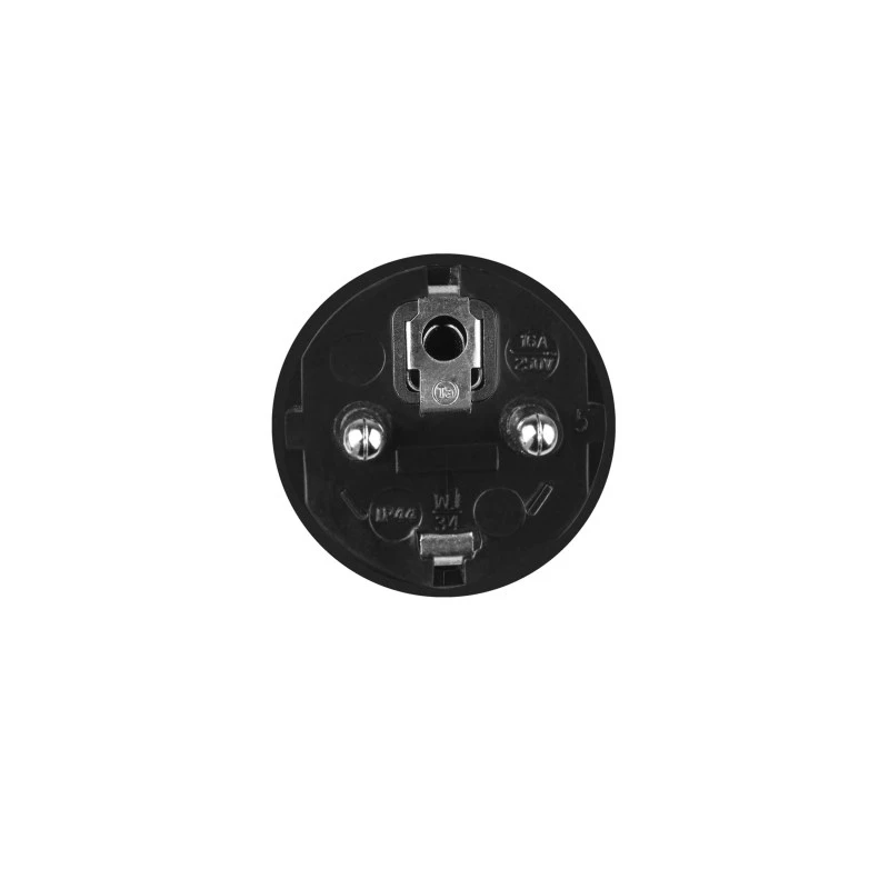 Kabel do ładowania pojazdów elektrycznych zielony Cell EVAK01, Type 1 na Schuko, 16 A, 230–400 V, 0,4 m, czarny