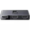 Rozgałęźnik HDMI Baseus Matrix 4K HD Splitter Szary