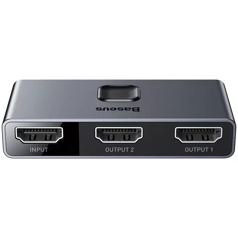 Rozgałęźnik HDMI Baseus Matrix 4K HD Splitter Szary
