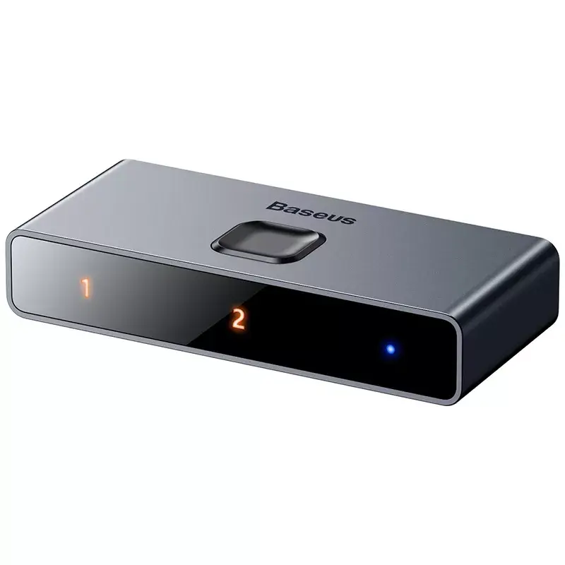 Rozgałęźnik HDMI Baseus Matrix 4K HD Splitter Szary