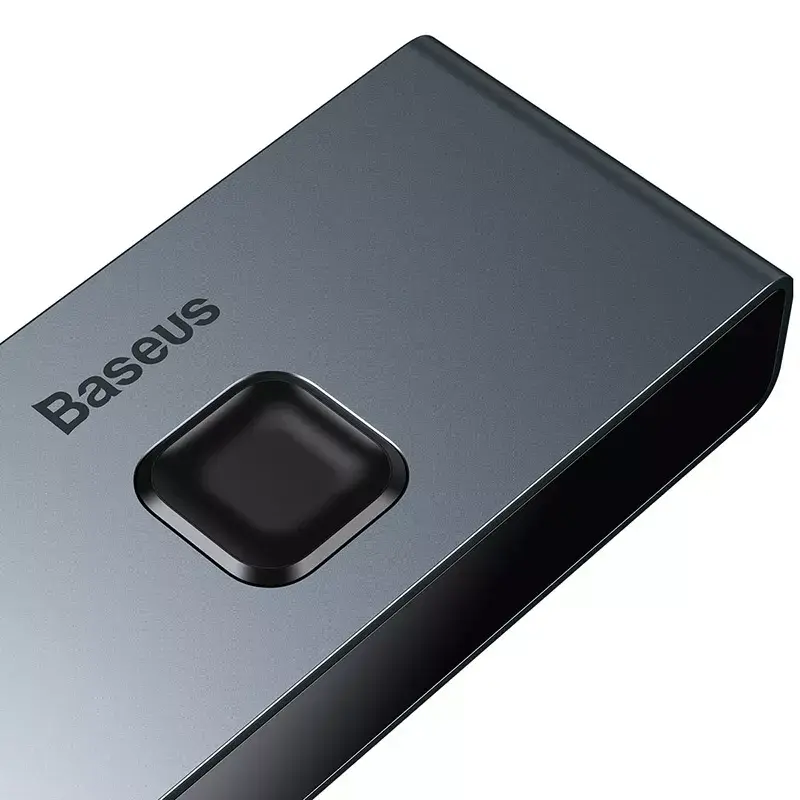 Rozgałęźnik HDMI Baseus Matrix 4K HD Splitter Szary