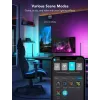 Gamingowe listwy świetlne stołowe i wiszące Govee H6047 RGBIC Wi‑Fi, wielostrefowe oświetlenie RGBIC
