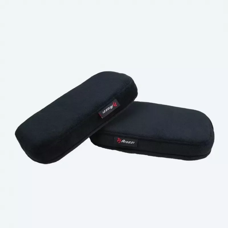 Zestaw poduszek Arozzi AZ-MFPAD z pianki memory, czarny, 2 szt.