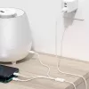 Kabel USB Baseus Superior USB 2.0 1,5 m USB A USB C/Micro USB A/Lightning Biały