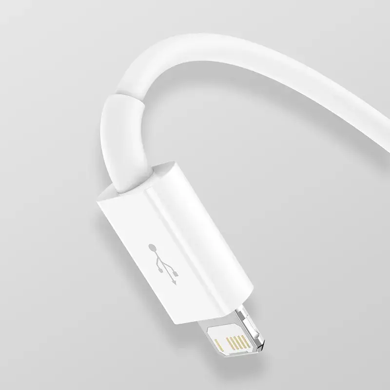 Kabel USB Baseus Superior USB 2.0 1,5 m USB A USB C/Micro USB A/Lightning Biały