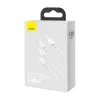 Kabel USB Baseus Superior USB 2.0 1,5 m USB A USB C/Micro USB A/Lightning Biały