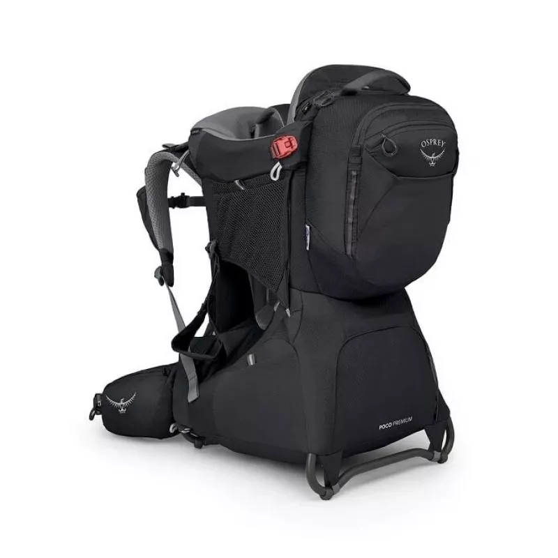 Nosidełko dziecięce Osprey Poco Premium Tourist — Osprey, model 10005972/550/O/S, czarny, lekka wygodna konstrukcja