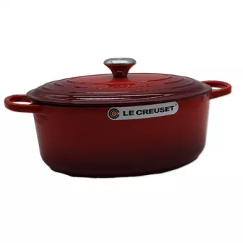 Le Creuset Signature Roaster owalny 31 cm wiśniowa czerwień (21178310602430)