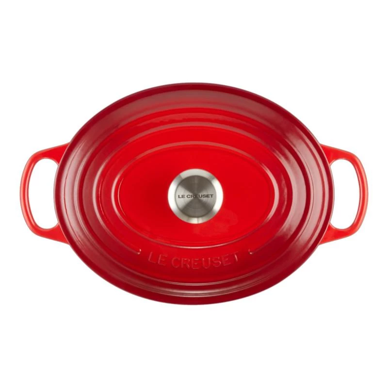 Le Creuset Signature Roaster owalny 31 cm wiśniowa czerwień (21178310602430)