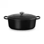 Le Creuset Signature Roaster Czarny Oval 33 cm