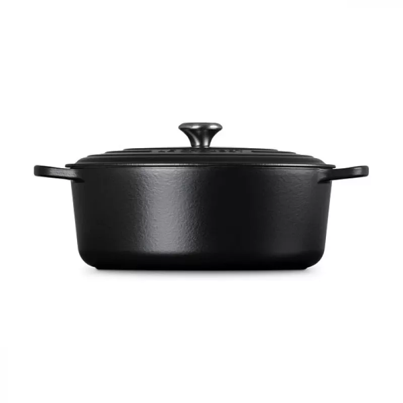 Le Creuset Signature Roaster Czarny Oval 33 cm