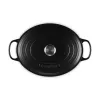 Le Creuset Signature Roaster Czarny Oval 33 cm