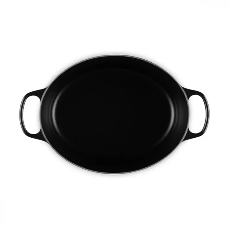 Le Creuset Signature Roaster Czarny Oval 33 cm